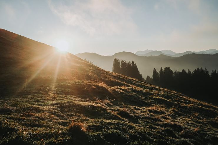 Zum Sonnenaufgang auf's Feuerköpfl