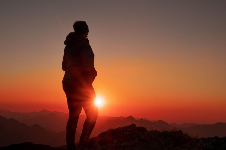 Zum Sonnenaufgang auf's Feuerköpfl - Thiersee