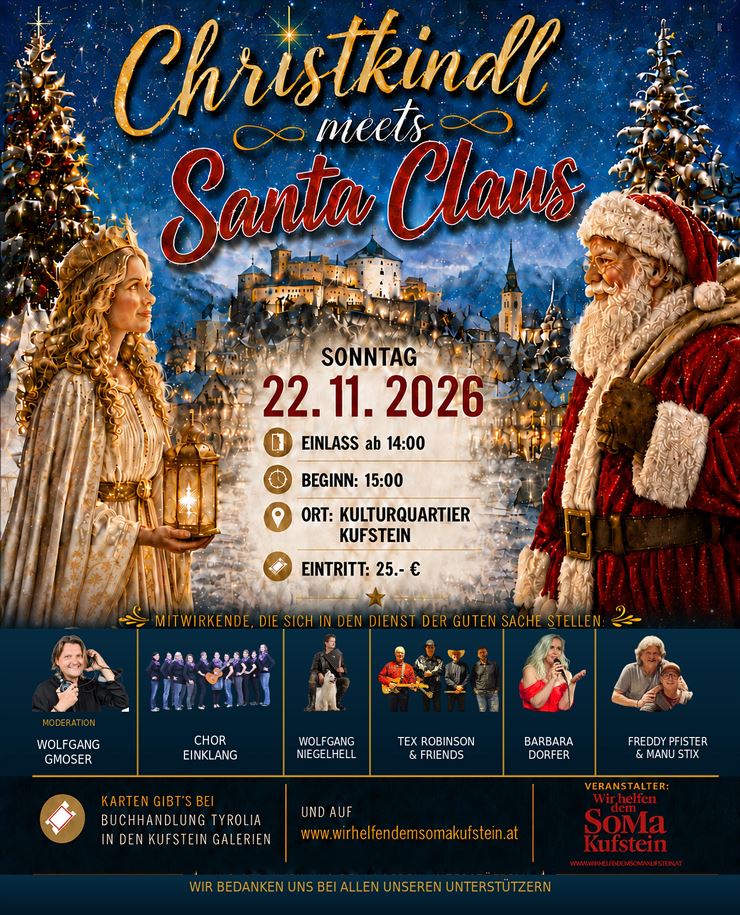 CHRISTKINDL meets SANTA CLAUS - Kufstein