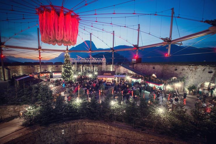 Weihnachtszauber auf der Festung