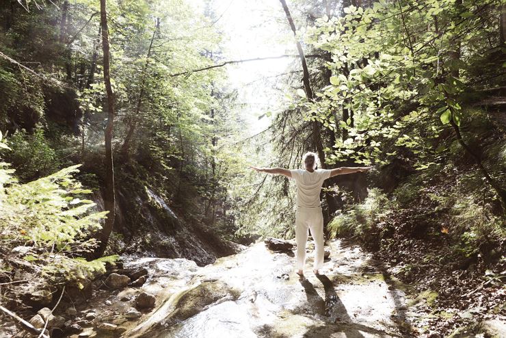 Yoga im Wald - Kufstein