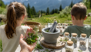 KINDERPROGRAMM - Christinas Kräuterabenteuer auf der Aschinger Alm - Ebbs