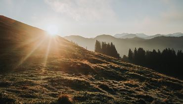 Zum Sonnenaufgang auf's Feuerköpfl