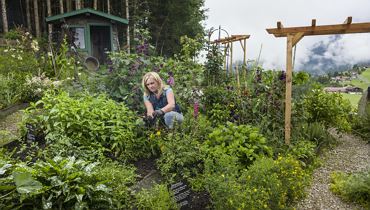 Visit to the herb garden