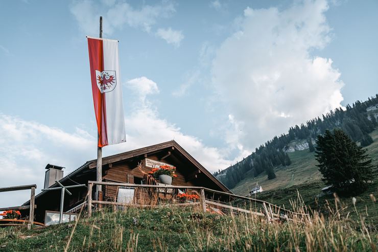 Auf's Hintere Sonnwendjoch