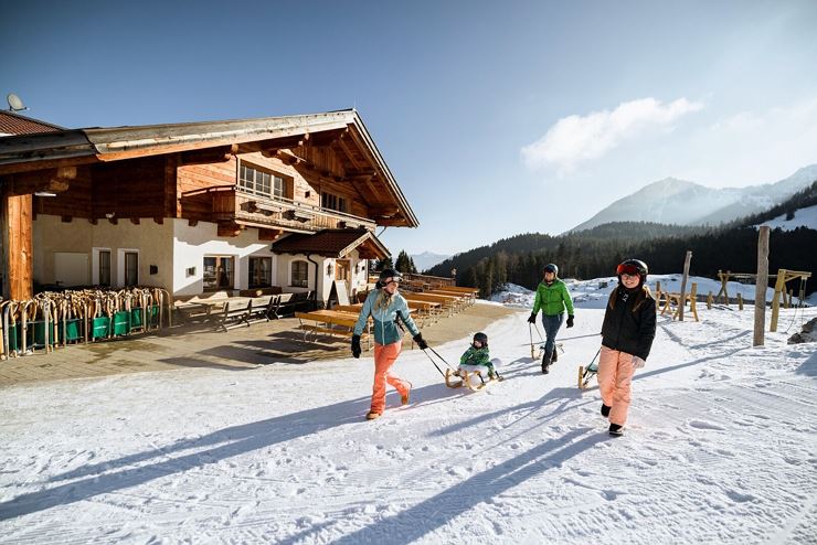 Natural toboggan run Aschinger-Alm