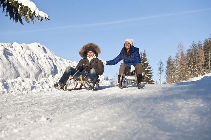 Toboggan run Windschnur