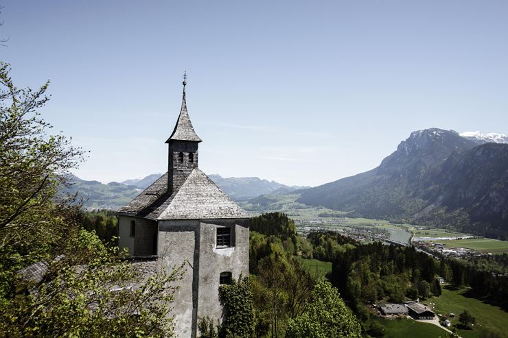Circular trail from Kufstein to the Thierberg Chapel