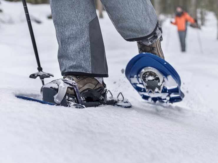 Snowshoe hiking Erl