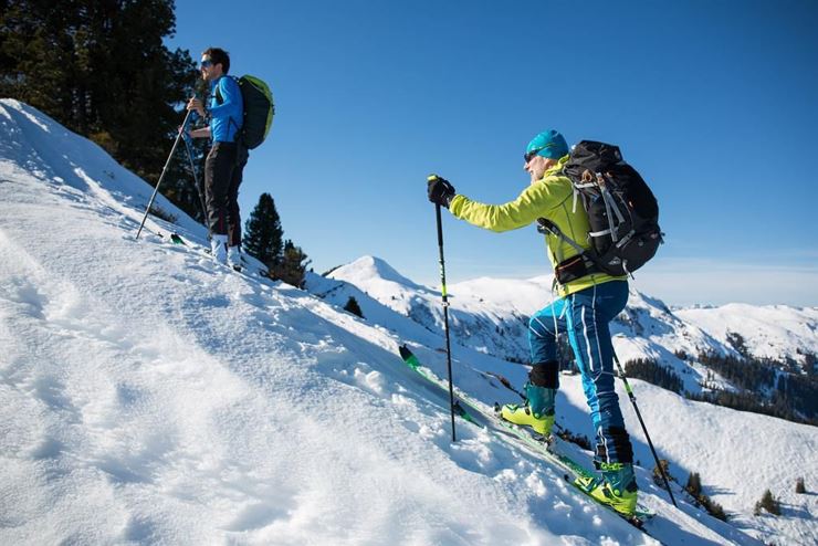 Ski touring area Zahmer Kaiser