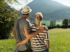 Escursione a piedi sul lago Thiersee