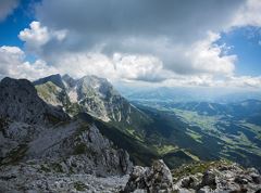 Attraversamento di Scheffauer via Widauersteig