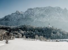 Winter walk across the Ebbser fields