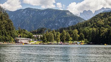 Hechtsee mit Seearena in Kufstein