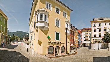 Lower town square in Kufstein