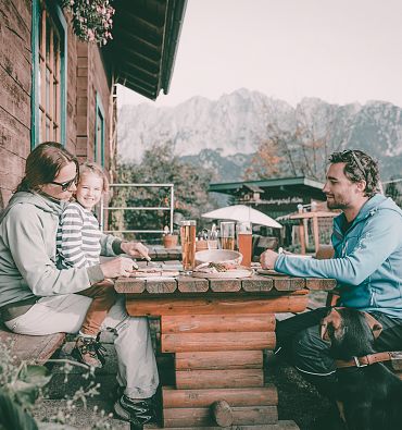 Frühstück am Berg