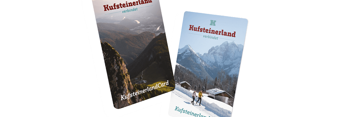 KufsteinerlandCard - The benefit card for your vacation in Tyrol