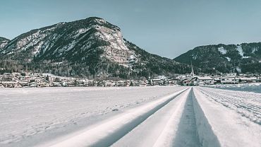 Cross-country ski trails in Bad Häring