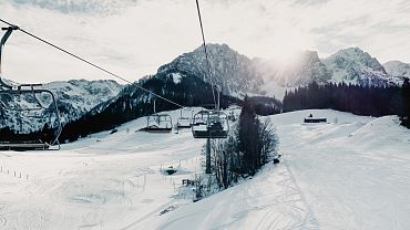 Ski area Zahmer Kaiser - Durchholzen