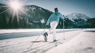 Cross-country ski trails in Bayrischzell