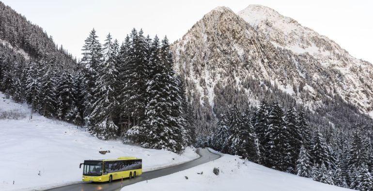 Traveling by Bus through Kufsteinerland