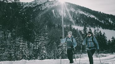 Winter hiking